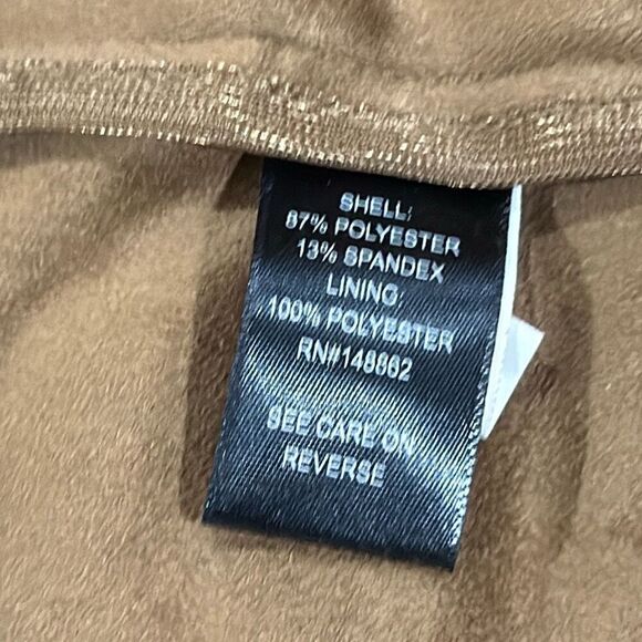 Torrid faux suede drape from cardigan - Picture 4 of 4